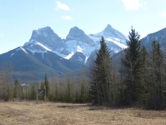 Three Sisters Canmore Alberta