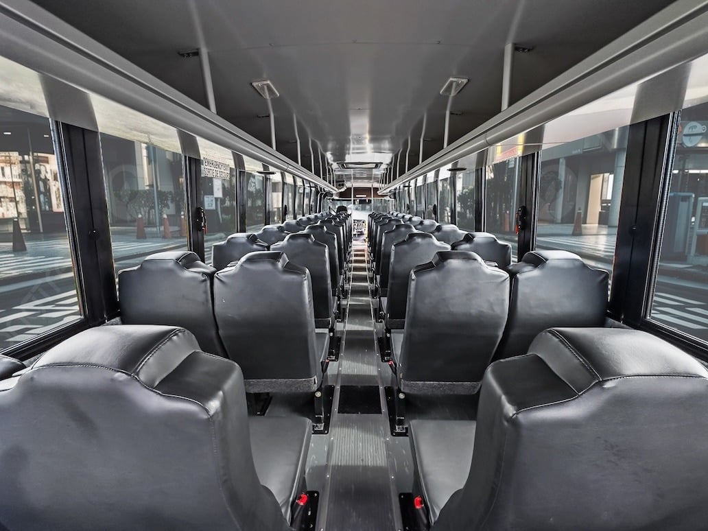 36 Passenger Shuttle Bus inside 1